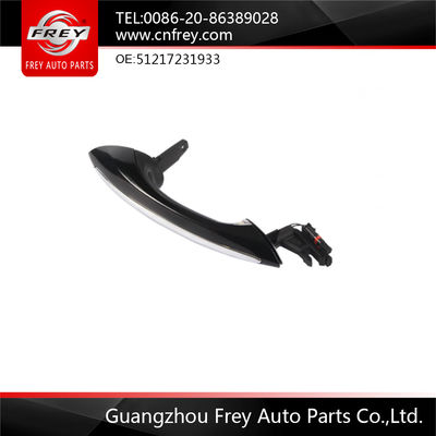 Tirador de puerta de acceso cómodo exterior trasero izquierdo 51217231933 NEGRO para F18 F02 F07